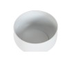 Planter Home ESPRIT White Metal Urban 34 x 34 x 70 cm (2 Pieces)
