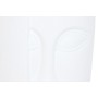 Planter Home ESPRIT White Magnesium Modern Face 33 x 33 x 72 cm