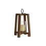 Candleholder Home ESPRIT Natural Crystal Mango wood 25 x 25 x 35 cm