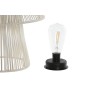 Solar lamp Home ESPRIT White Brown 31 x 31 x 30 cm (2 Units)