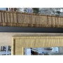 Wall mirror Home ESPRIT Beige Natural Scandi 60 x 2 x 90 cm (4 Units)
