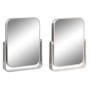 Mirror with Mounting Bracket DKD Home Decor Beige Grey Cream polystyrene 15 x 2,5 x 19,2 cm (2 Units)