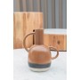 Vase DKD Home Decor White Grey Terracotta Porcelain 19,5 x 12 x 22,6 cm (3 Units)