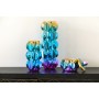 Vase Home ESPRIT Multicolour Stoneware Modern 15 x 15 x 14 cm