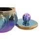 Vase Home ESPRIT Multicolour Stoneware Modern 15 x 15 x 14 cm
