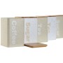 Boîte Home ESPRIT Beige Gris (2 Unités) (6 Unités)