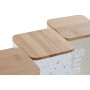 Boîte Home ESPRIT Beige Gris (2 Unités) (6 Unités)