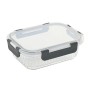 Boîte à lunch Home ESPRIT Transparent polypropylène Verre Borosilicaté 640 ml