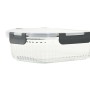 Boîte à lunch Home ESPRIT Transparent polypropylène Verre Borosilicaté 1 L