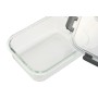 Boîte à lunch Home ESPRIT Transparent polypropylène Verre Borosilicaté 1 L