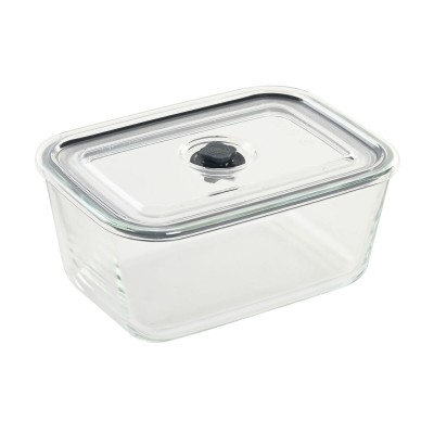 Boîte à lunch Home ESPRIT Transparent polypropylène Verre Borosilicaté 1,5 L