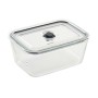 Boîte à lunch Home ESPRIT Transparent polypropylène Verre Borosilicaté 1,5 L