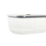 Boîte à lunch Home ESPRIT Transparent polypropylène Verre Borosilicaté 1,5 L