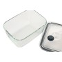 Boîte à lunch Home ESPRIT Transparent polypropylène Verre Borosilicaté 1,5 L