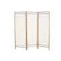 Folding screen Home ESPRIT Cotton Bamboo 165 x 3 x 175 cm