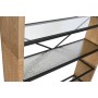 Shelves Home ESPRIT Metal Crystal Fir wood 120 x 31 x 158 cm