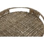 Jeux de plateaux Home ESPRIT Naturel Tropical 45 x 45 x 7 cm (3 Unités)