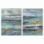 Cadre DKD Home Decor Abstrait Moderne (60 x 2,5 x 80 cm) (2 Unités)