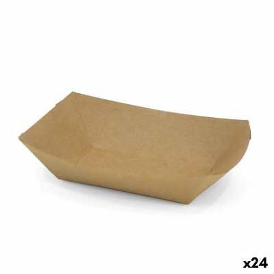 Plate set Algon 19 x 14 x 5 cm 8 Pieces (24 Units)