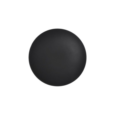 Deep Plate La Mediterránea Black 21 x 5,3 cm (24 Units)