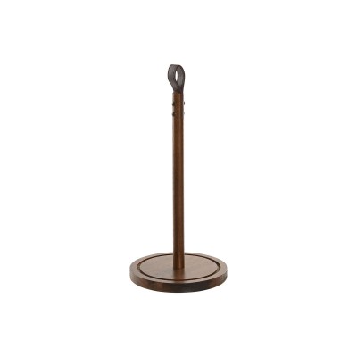 Kitchen Paper holder Home ESPRIT Natural Polyurethane Acacia 15 x 15 x 33 cm