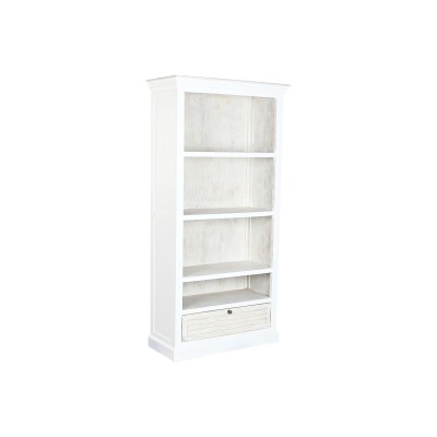 Étagère Home ESPRIT Blanc Bois de manguier 90 x 40 x 180 cm