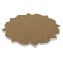 Table Mat Home ESPRIT Cork Dolomite 20 x 20 x 1 cm (4 Units)