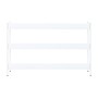 Étagère Home ESPRIT Blanc Métal 120 x 30 x 76 cm