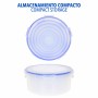 Set of Stackable Hermetically-sealed Kitchen Containers Max Home 23 x 11 x 23 cm 6 Units