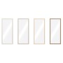 Wall mirror Home ESPRIT Brown Beige Grey Urban 67 x 2 x 156 cm (4 Units)