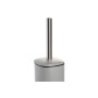 Toilet Brush DKD Home Decor Beige Grey Cream Metal Stainless steel 9,5 x 9,5 x 38,5 cm (2 Units)