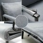 4-in-1 Convertible Single Sofa Bed InnovaGoods Black (Refurbished A)