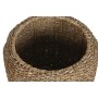 Set of Planters Home ESPRIT Natural Metal Natural Fibre Bali 43 x 43 x 70 cm (3 Pieces)