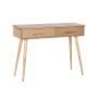 Console DKD Home Decor 100 x 40 x 76 cm Doré Marron Clair Bois de paulownia Bois MDF
