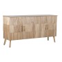 Buffet DKD Home Decor Doré Marron Clair Bois de paulownia Bois MDF 157 x 40 x 80 cm