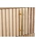Table de Nuit DKD Home Decor Doré Marron Clair Bois de paulownia Bois MDF 43 x 40 x 70 cm