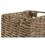 Set de basket Home ESPRIT Naturel Métal Fibre naturelle 36 x 28 x 21 cm (2 Pièces)