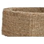 Set de basket Home ESPRIT Naturel Fibre naturelle Boho 50 x 40 x 30 cm (3 Pièces)