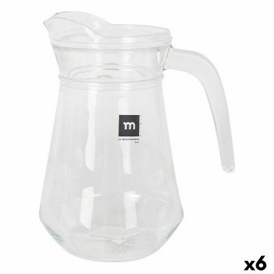 Carafe en Verre Transparent Inde Bar verre (6 Unités)