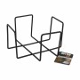 Napkin holder Quttin Black 17,5 x 17,5 x 9,5 cm (12 Units)