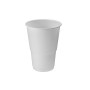 Lot de verres réutilisables Algon Plastique Blanc 15 Pièces 330 ml (24 Unités)