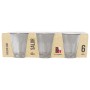 Ensemble de Verres à Liqueur Inde Salor 43 ml 6 Pièces (12 Unités)