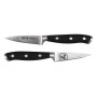 Eplucheur Quttin Bull Noir Argenté Acier inoxydable 9 cm (4 Unités)