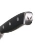 Eplucheur Quttin Bull Noir Argenté Acier inoxydable 9 cm (4 Unités)