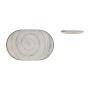 Serving Platter La Mediterránea Vortex Oval 20 x 13 x 2 cm (24 Units)