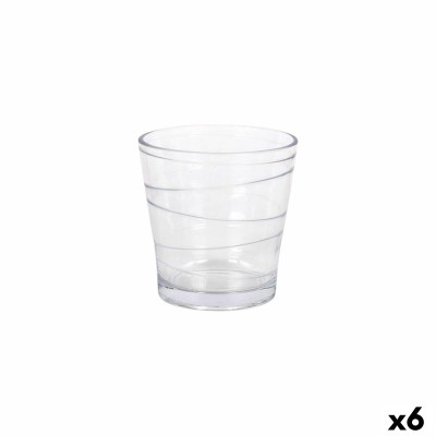 Set of glasses La Mediterránea Rock aros 6 Pieces (6 Units)
