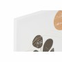 Painting DKD Home Decor S3018141 Flowers (30 x 1,8 x 40 cm) (4 Units)