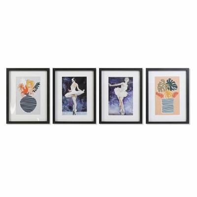 Painting DKD Home Decor (35 x 2,5 x 45 cm) (35 x 2 x 45 cm) (4 Units)