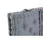 Coussin DKD Home Decor De Sol Bleu Gris Coton Blue marine (3 pcs) (38 x 38 x 8 cm)