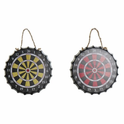 Wall Decoration DKD Home Decor Iron (22 x 2 x 22 cm) (2 pcs)